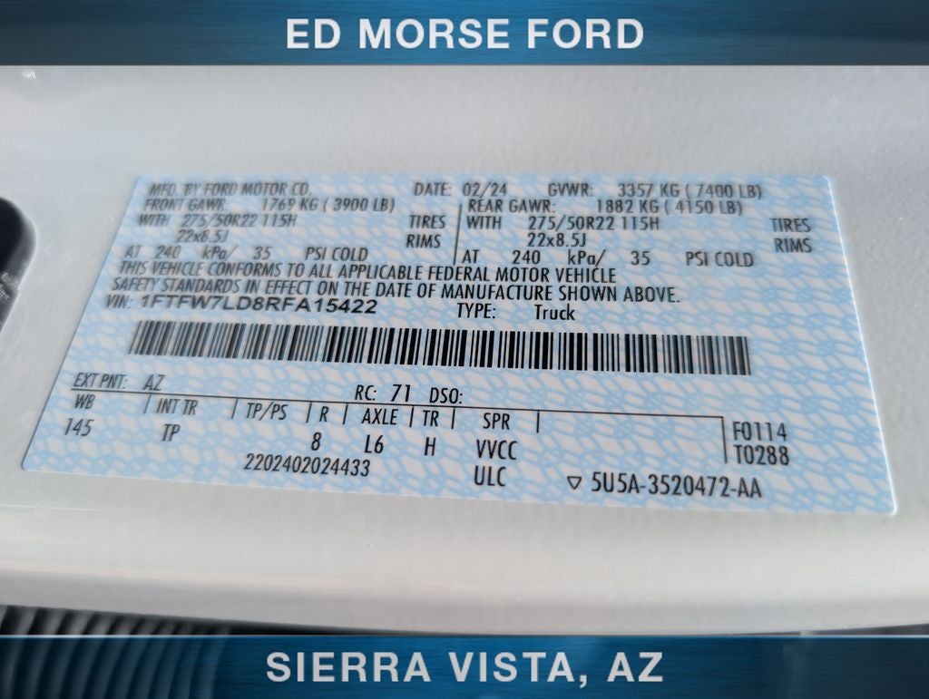 2024 Ford F-150 Platinum