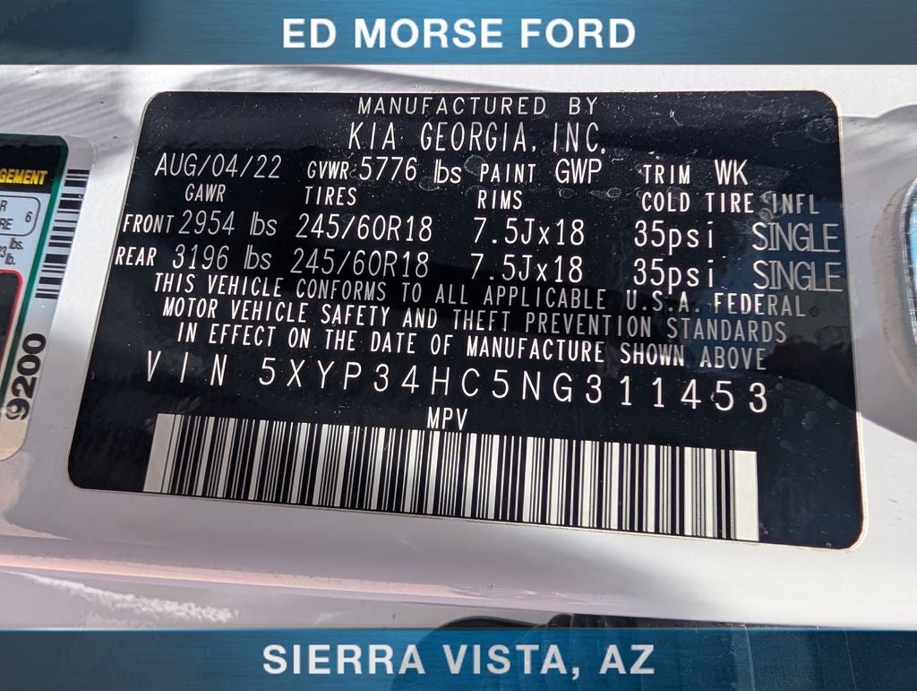 2022 Kia Telluride EX