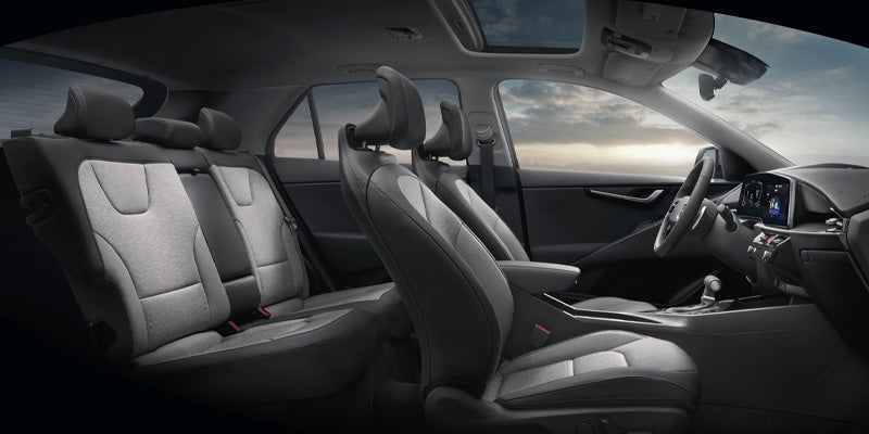 Luxury Kia Niro interior with sleek design