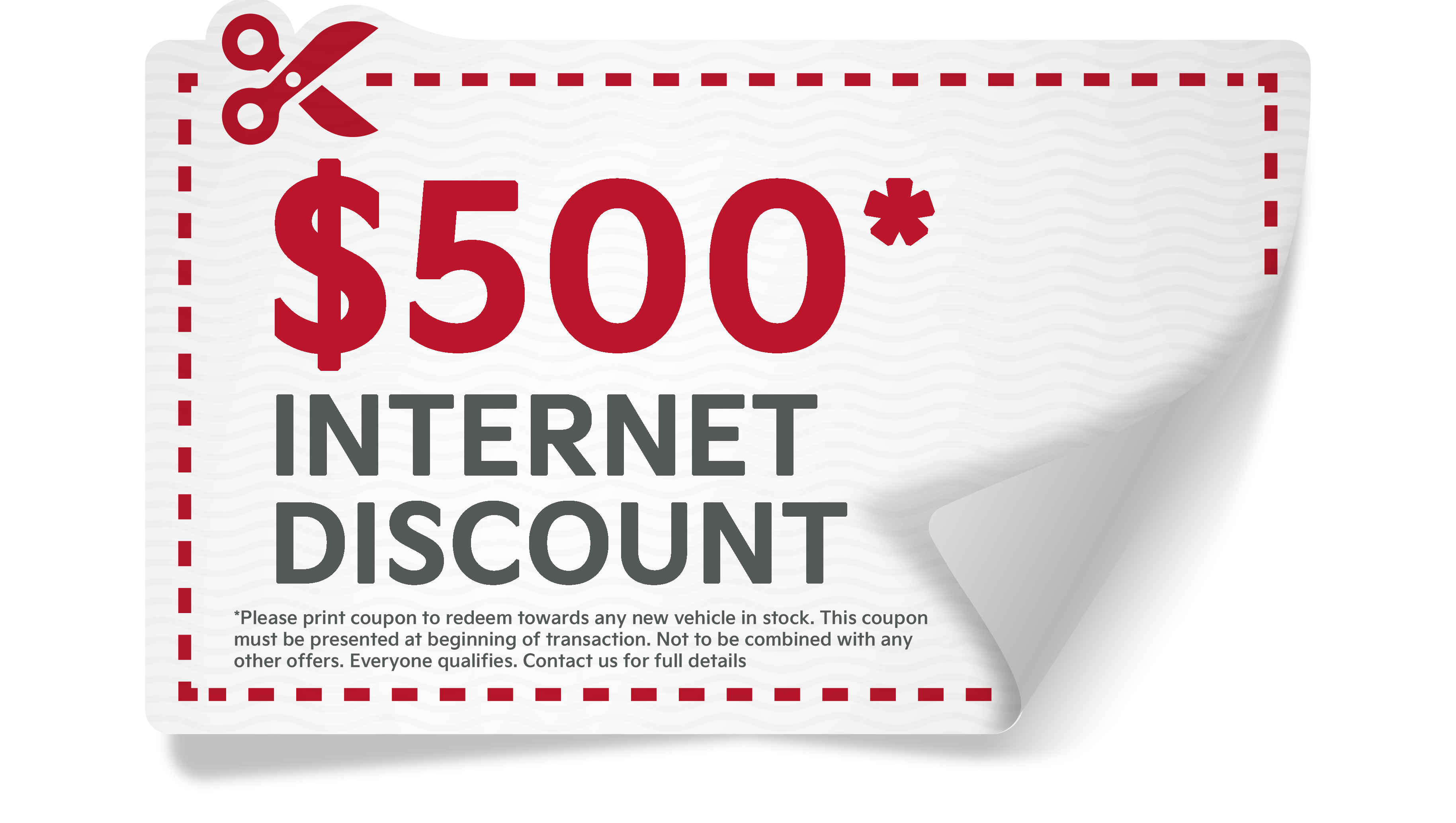 $500 Internet Discount